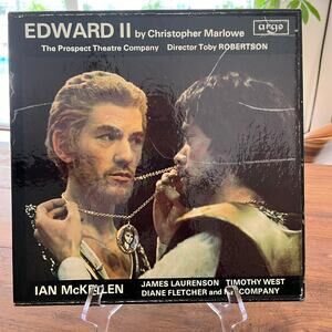 Christopher Marlowe Edward II 3xVinyl LP Box Set 1970 Ian McKellen Argo ZPR113/5